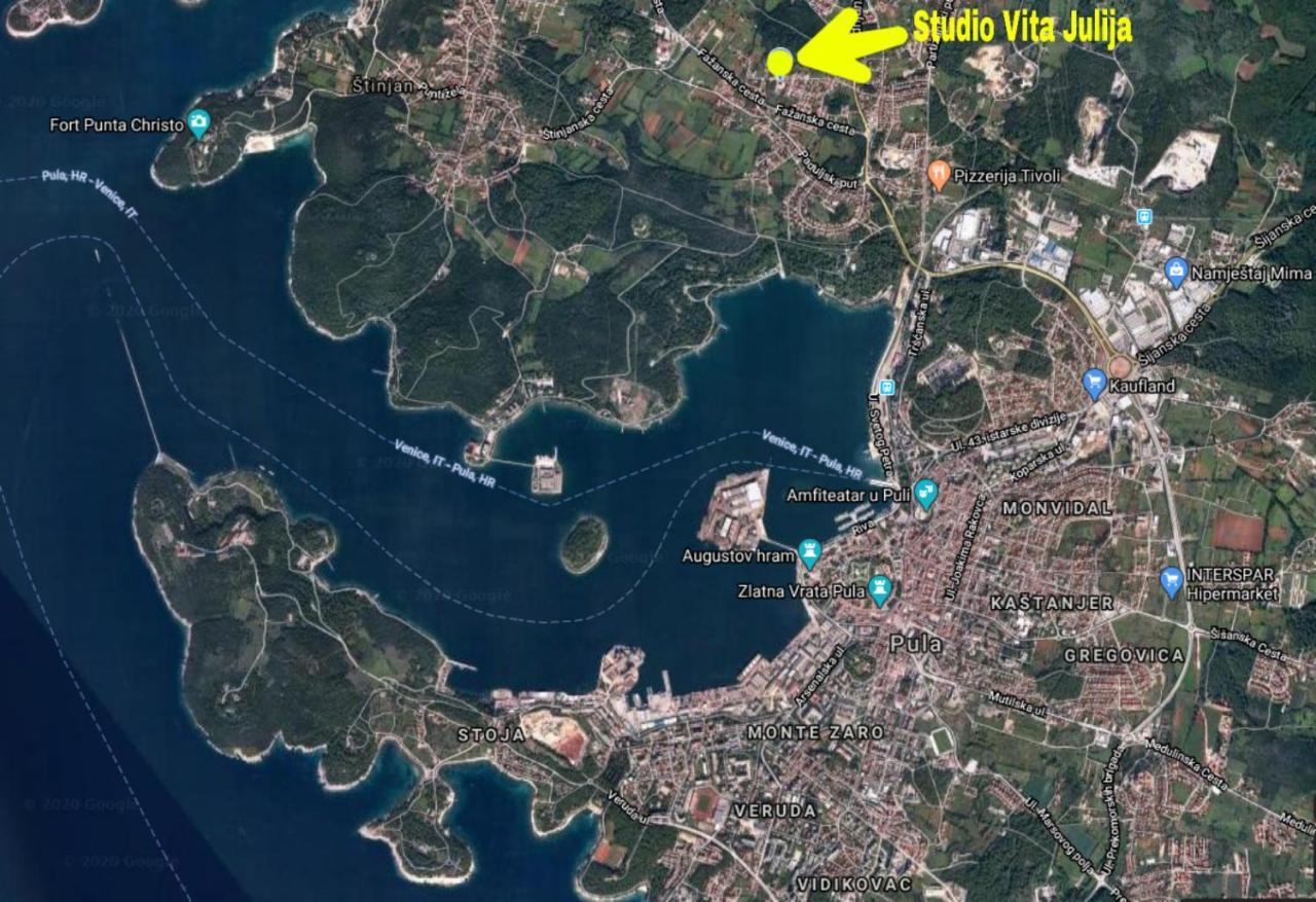 Studio Vita Julija Pula Exteriör bild
